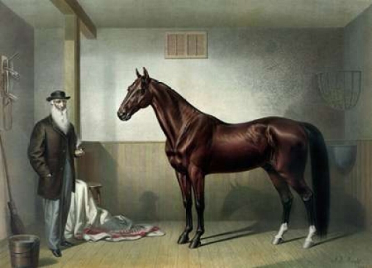 Rysdyks Hambletonian Poster Print by Currier and Ives - Item # VARPDX379467